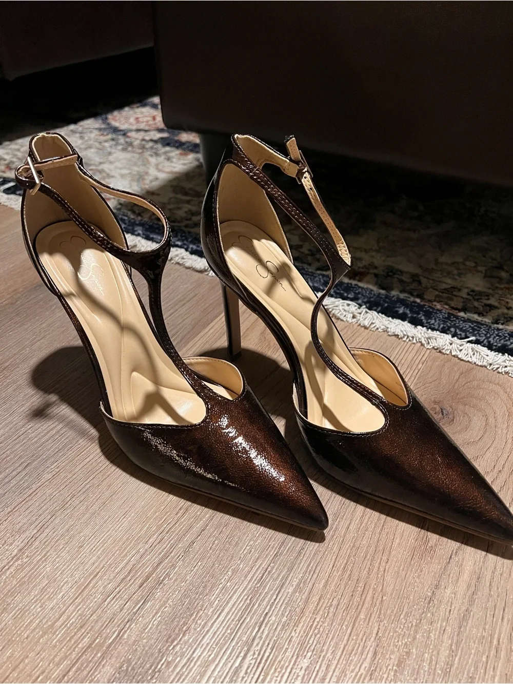 NWT - Jessica Simpson - Willna Pump in Chocolate Bronze
